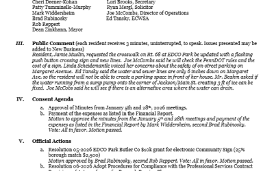 Meeting Minutes – February 2, 2026