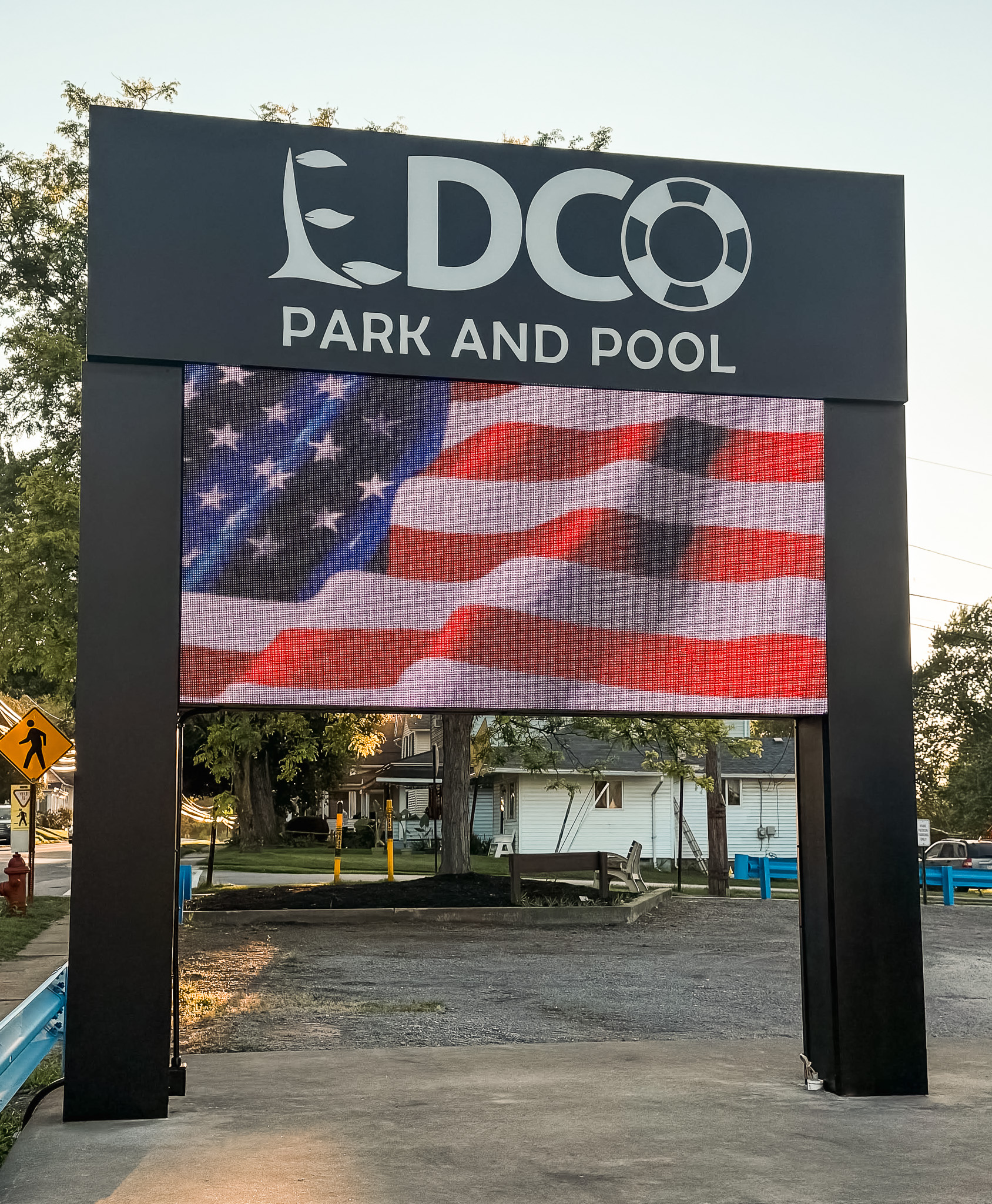 EDCO sign